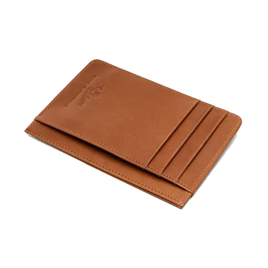 RM Williams Singleton Vertical Card Holder Wallet Tan Tan