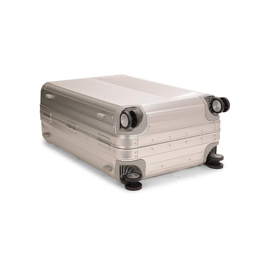 Samsonite Lite-Box ALU 76cm Hardside Checked Suitcase Aluminium Aluminium