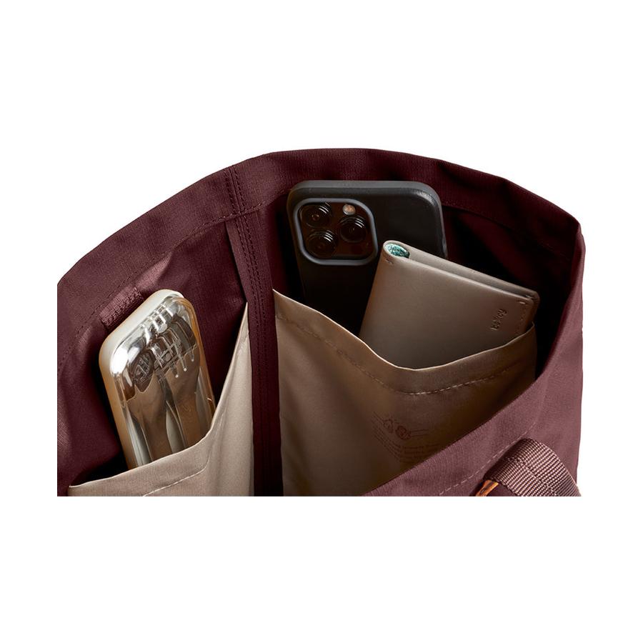 Bellroy City Tote Burgundy Burgundy
