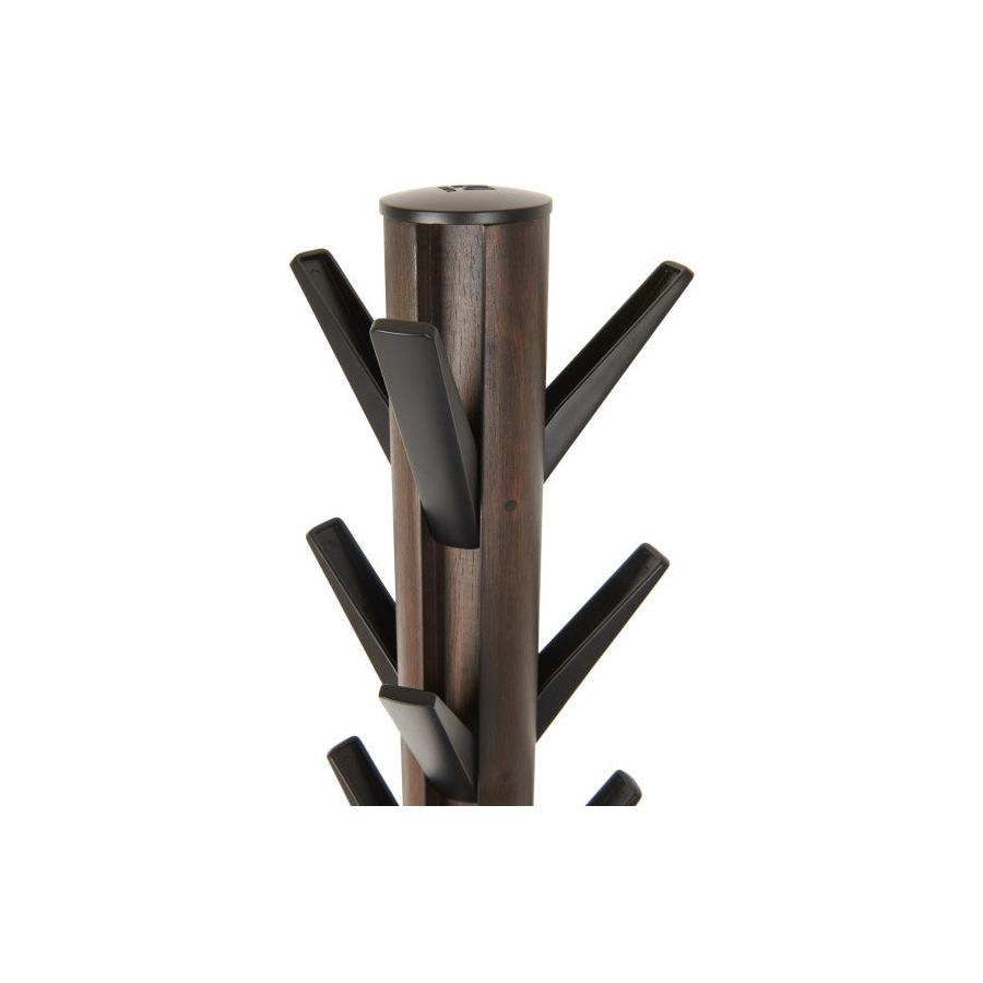 Umbra Flapper Coat Rack Black/Walnut Black/Walnut