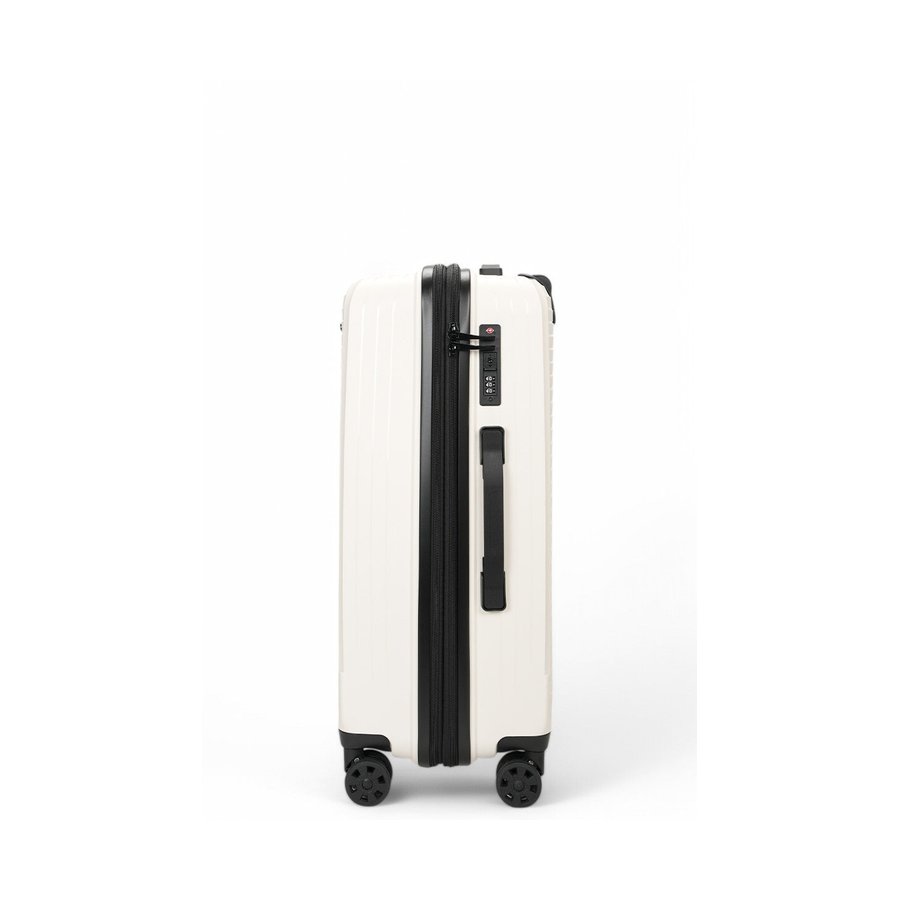 Nomad Venture 65cm Hardside Checked Suitcase White White