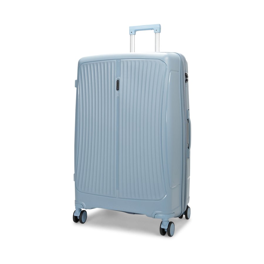 Caselite Quest 56cm & 75cm Hardside Luggage Set Steel Blue Steel Blue