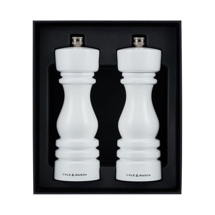 Cole & Mason London Mills Gift Set - 18cm White Gloss White Gloss