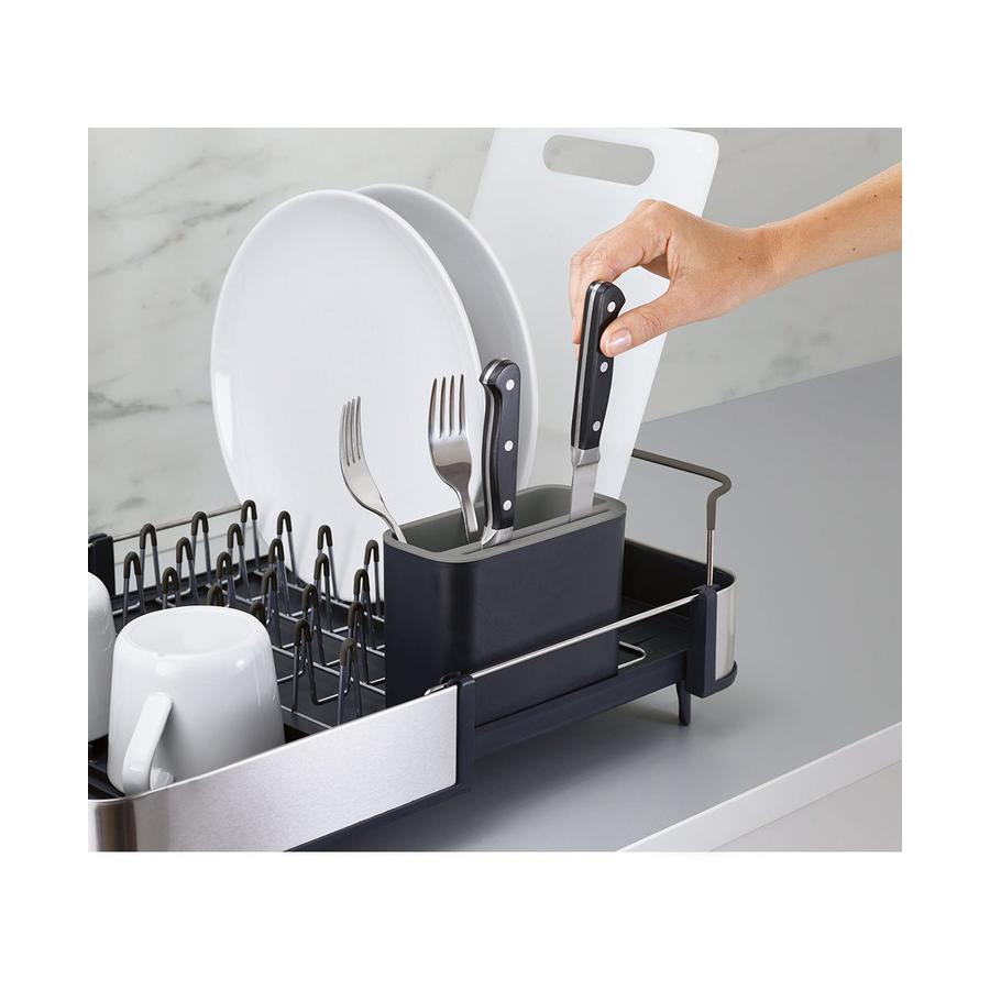 Joseph Joseph Extend Steel Expandable Dish Drainer Grey Grey