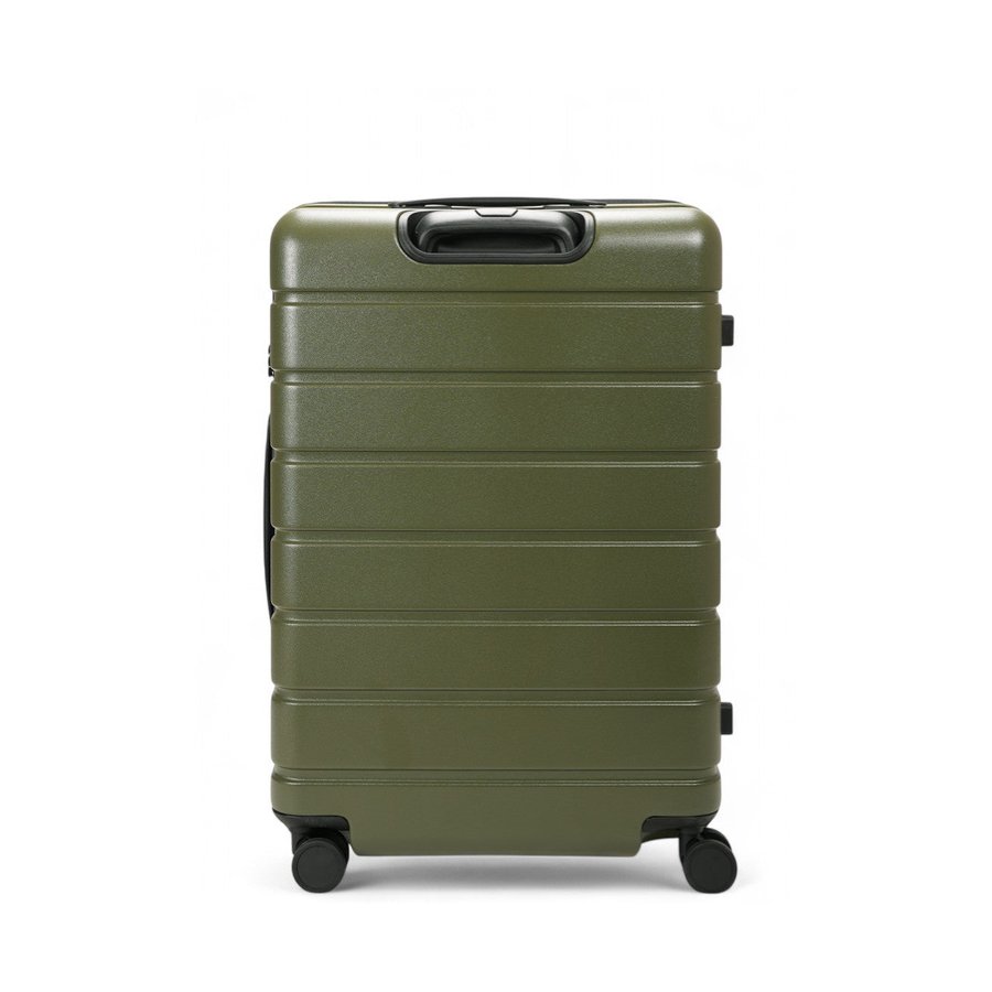 Explorer Arlo Pro 52cm Front Access & 65cm Hardside Luggage Set Evergreen Evergreen