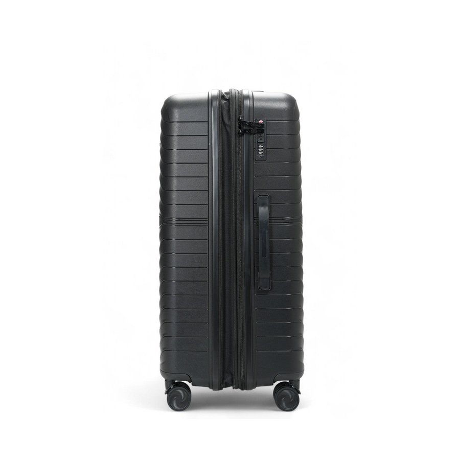 Caselite Summit 56cm & 75cm Hardside Luggage Set Black Black