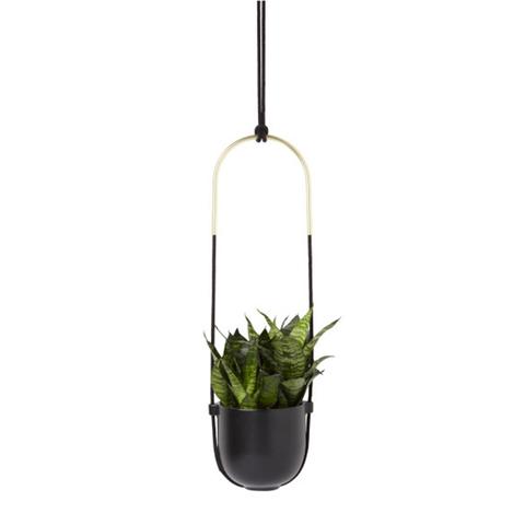 Umbra Bolo Hanging Planter Black