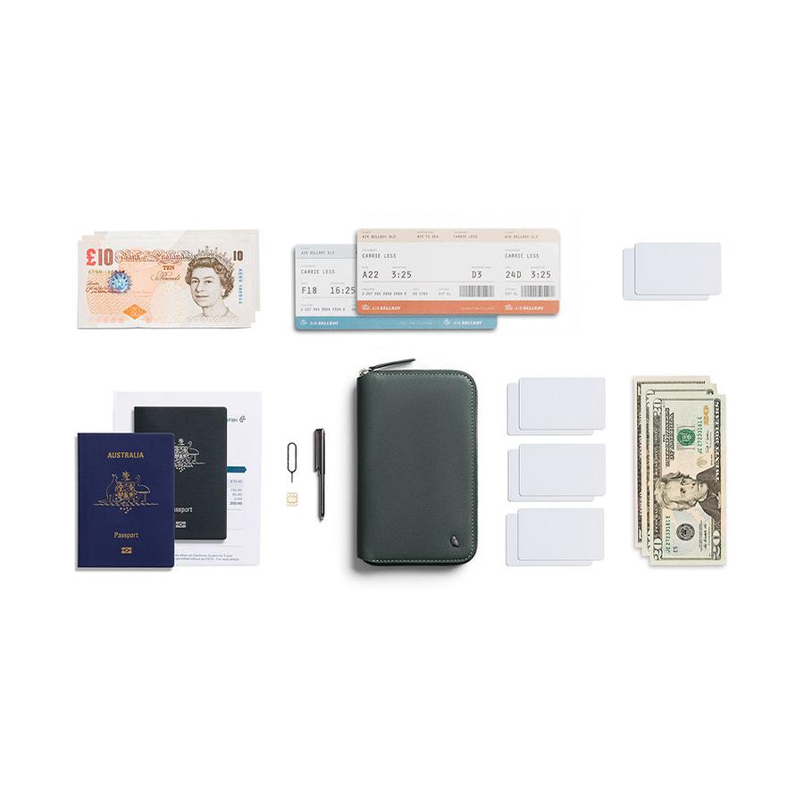 Bellroy Travel Folio Second Edition Everglade Everglade