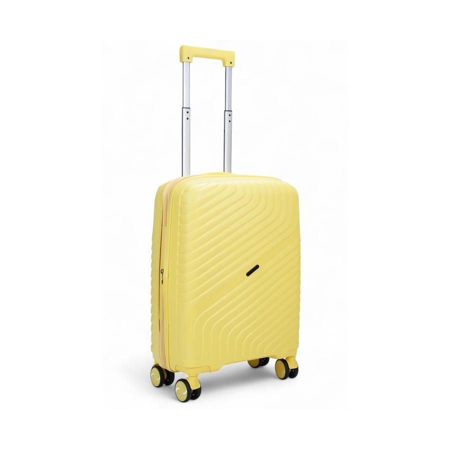 Nomad Journey 56cm Hardside Carry-On Suitcase Yellow Yellow