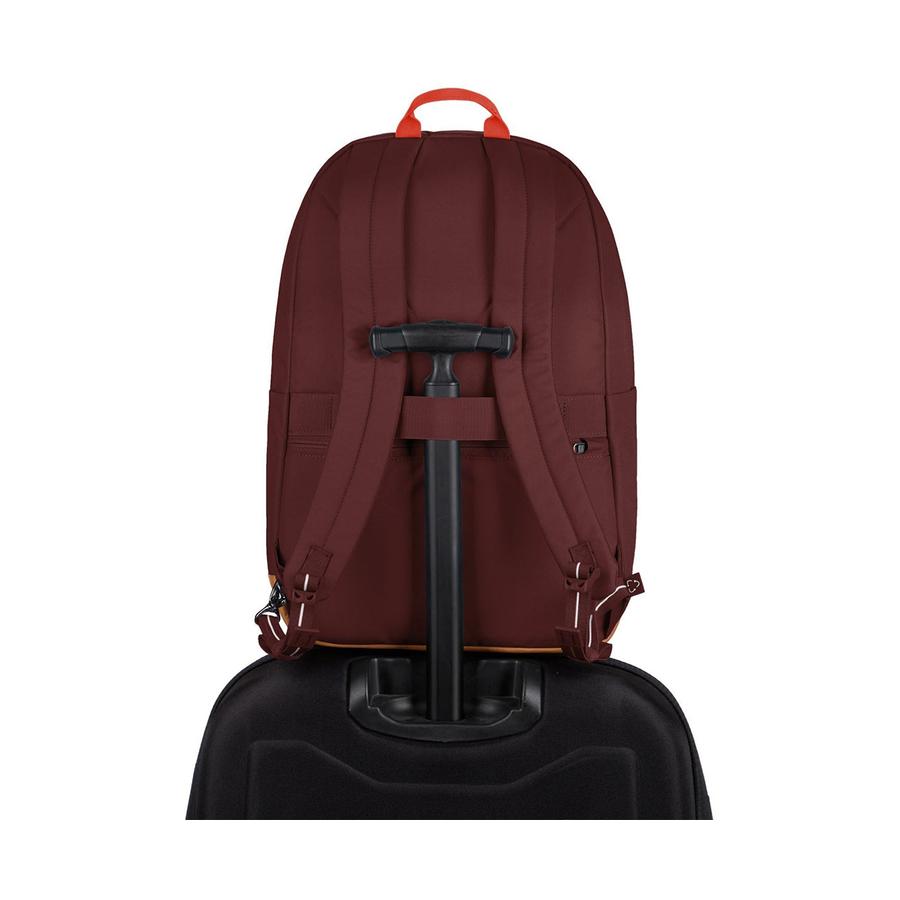 Pacsafe GO 25L Anti-Theft Recycled Backpack Garnet Red Garnet Red