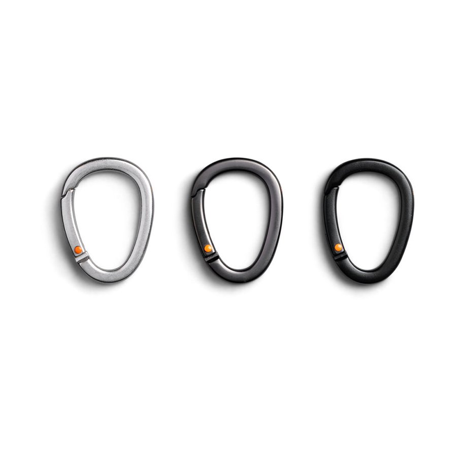 Bellroy Carabiner Trio Black Graphite Silver Black Graphite Silver