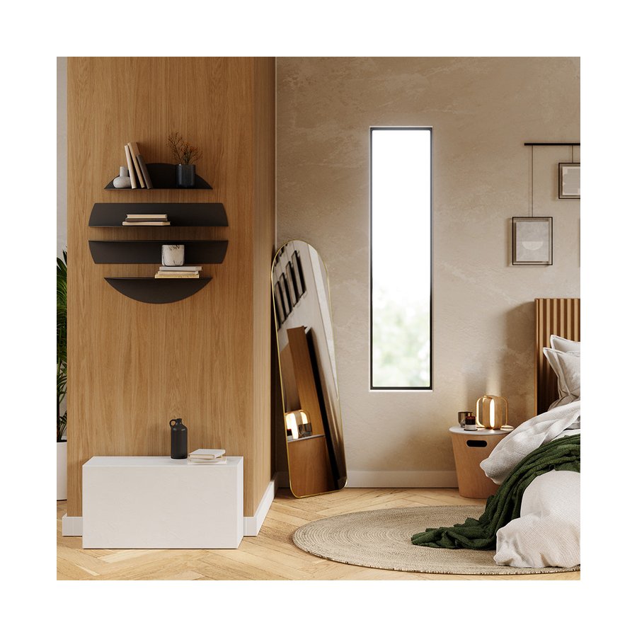 Umbra Solis Wall Shelves Black Black