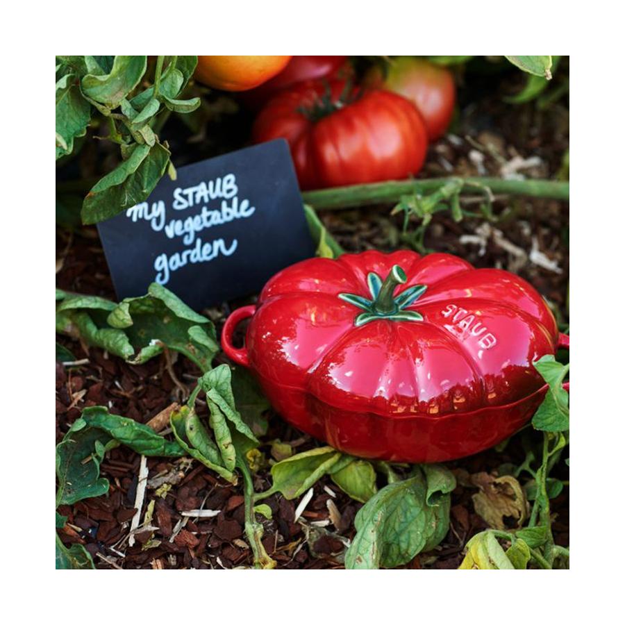 Staub 0.5L Ceramic Cocotte Tomato Tomato