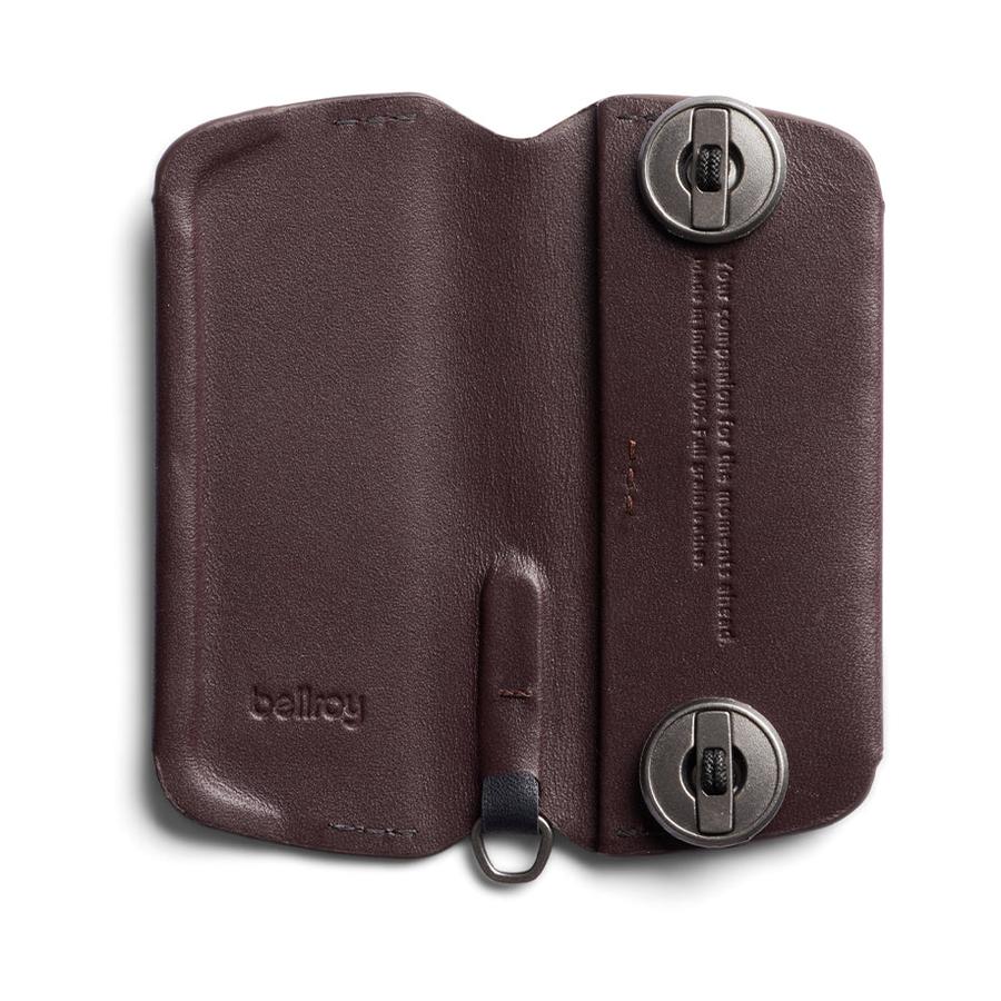 Bellroy Key Cover Plus Third Edition Deep Plum Deep Plum