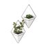 Umbra Trigg Small Wall Vessel White/Nickel
