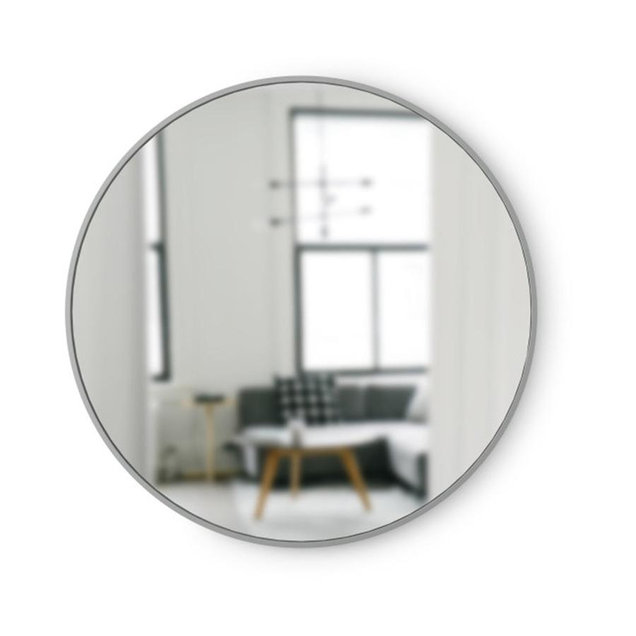 Umbra Hub Circular Wall Mirror (94cm) Grey Grey