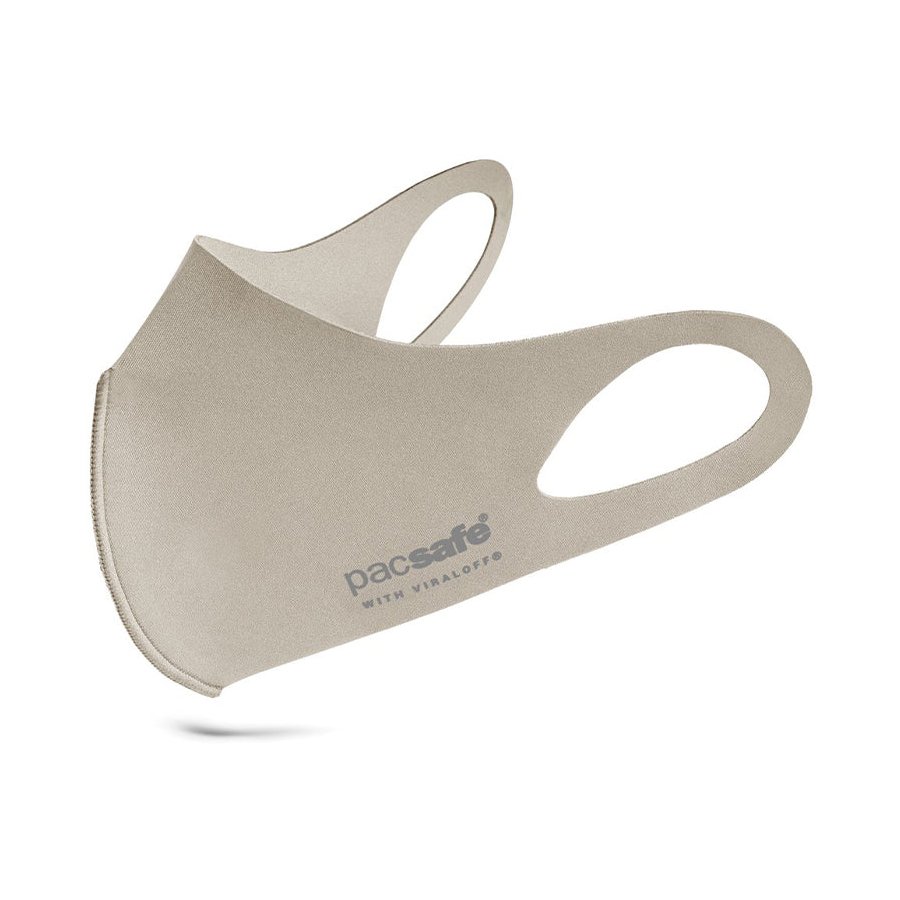 Pacsafe Protective & Reusable ViralOff Face Mask Ash Default Title