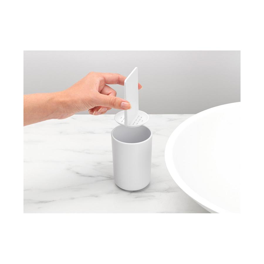 Brabantia ReNew Toothbrush Holder White White