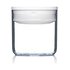 ClickClack Pantry Round 0.6L Storage Container Set of 4 White