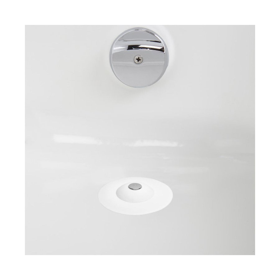Umbra Flex Drain Stopper and Hair Catcher White White