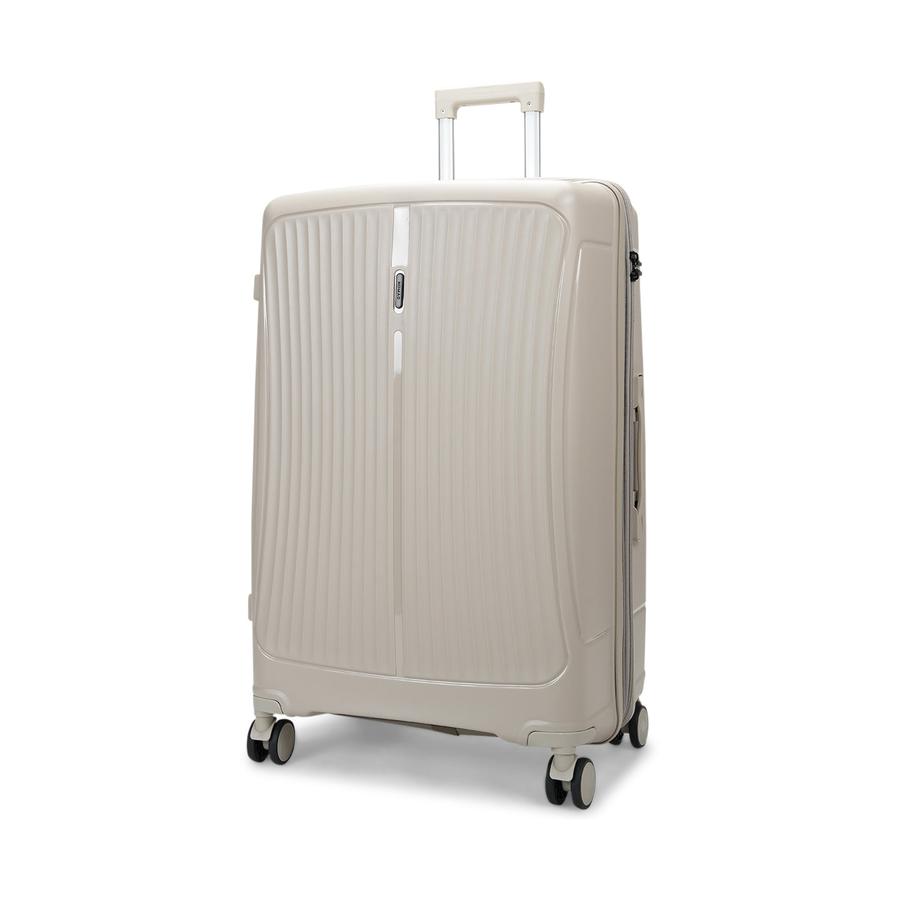 Nomad Quest 75cm Hardside Checked Suitcase Beige Beige