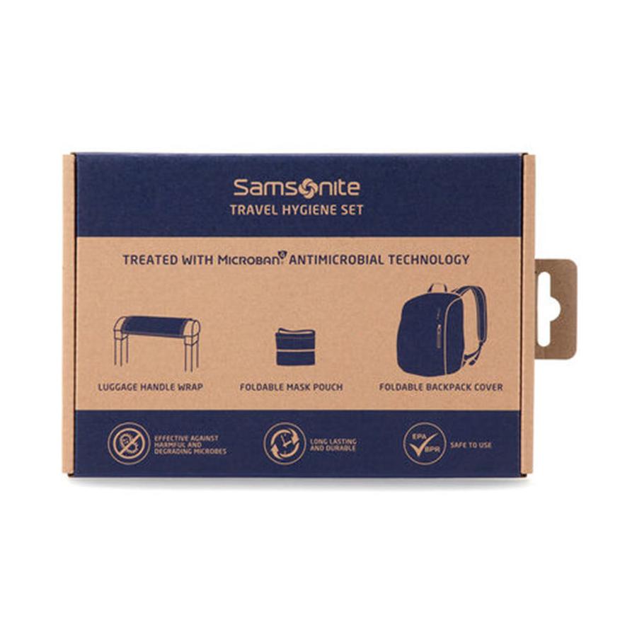 Samsonite Antimicrobial Travel Box Set Black Black