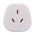 Lewis N. Clark NZ to USA & Japan (3 Pin Plug) Travel Adapter White