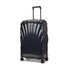 Samsonite C-Lite 69cm CURV Checked Suitcase Midnight Blue