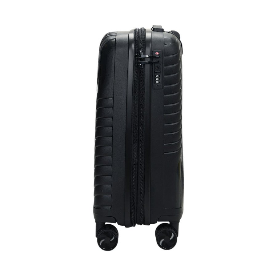 Nomad Journey 56cm Hardside Carry-On Suitcase Black Black