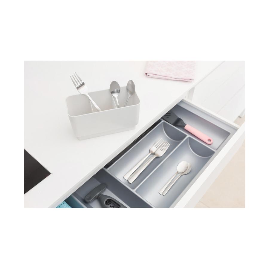 Brabantia Compact Dish Drying Rack Light Grey Light Grey