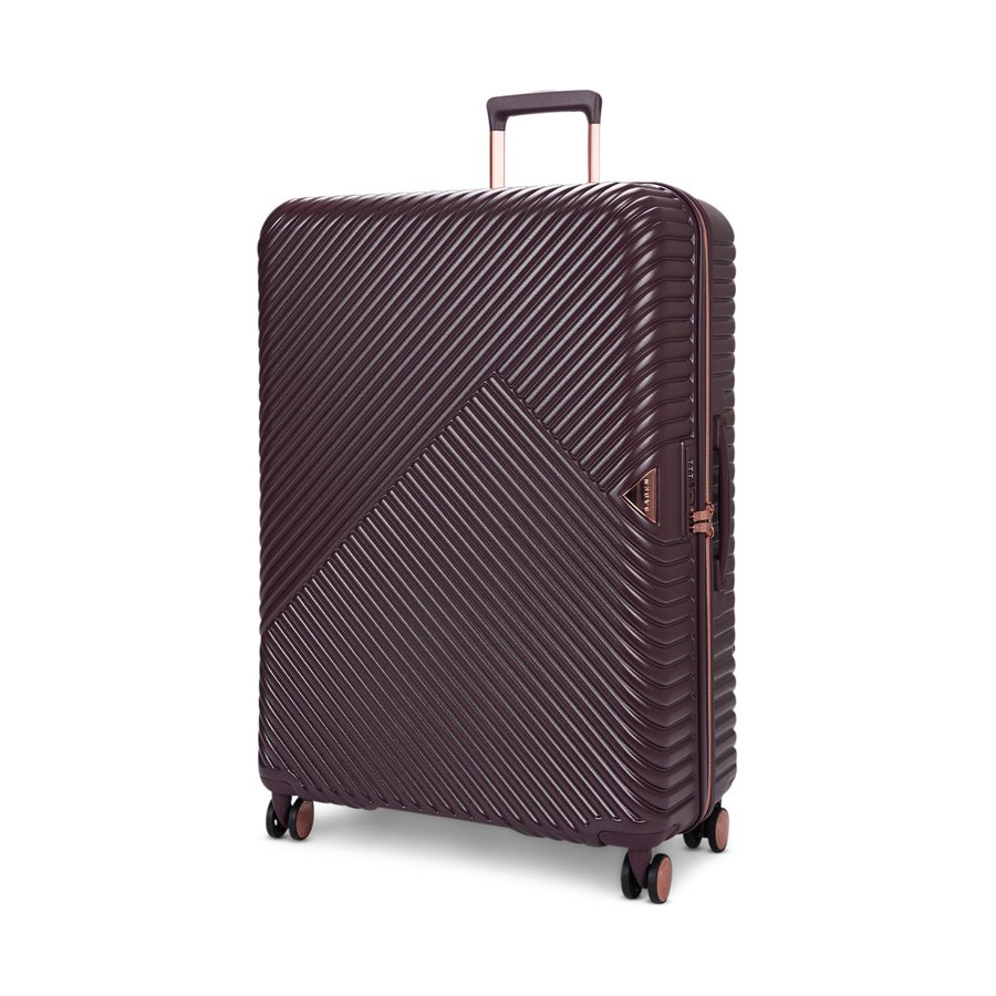 Saben Going Places 55cm, 66cm & 76cm Hardside Luggage Set Merlot Merlot