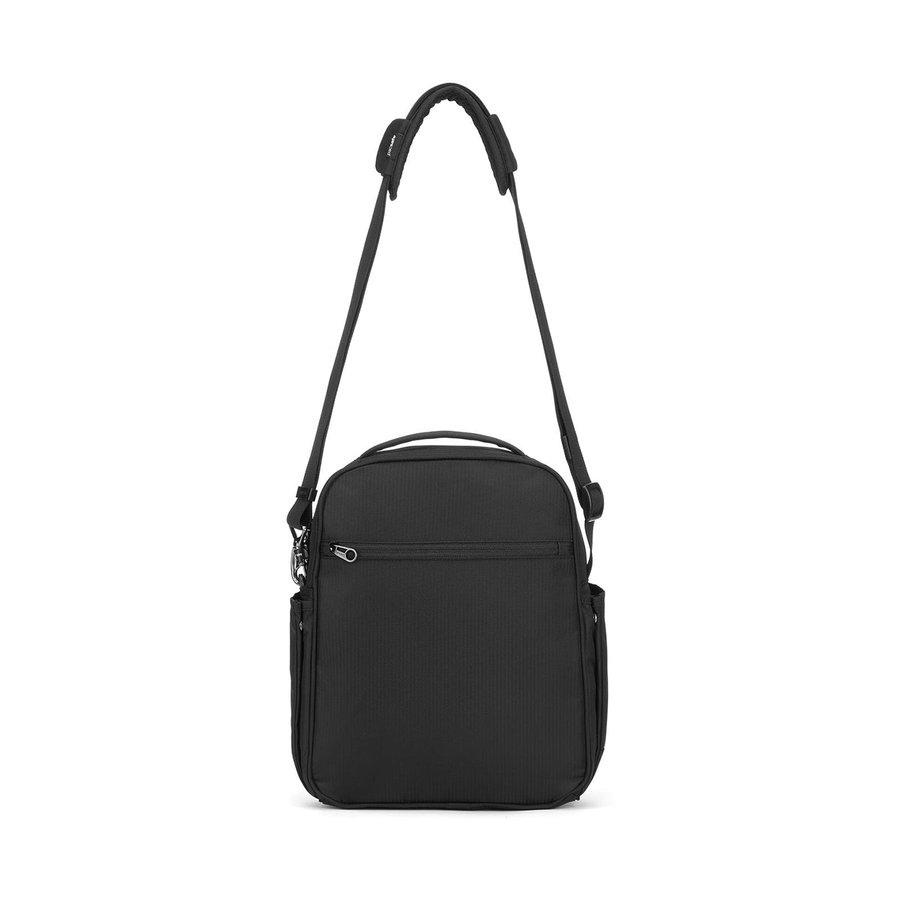 Pacsafe Metrosafe LS250 ECONYL Anti-Theft Recycled Crossbody Black Black