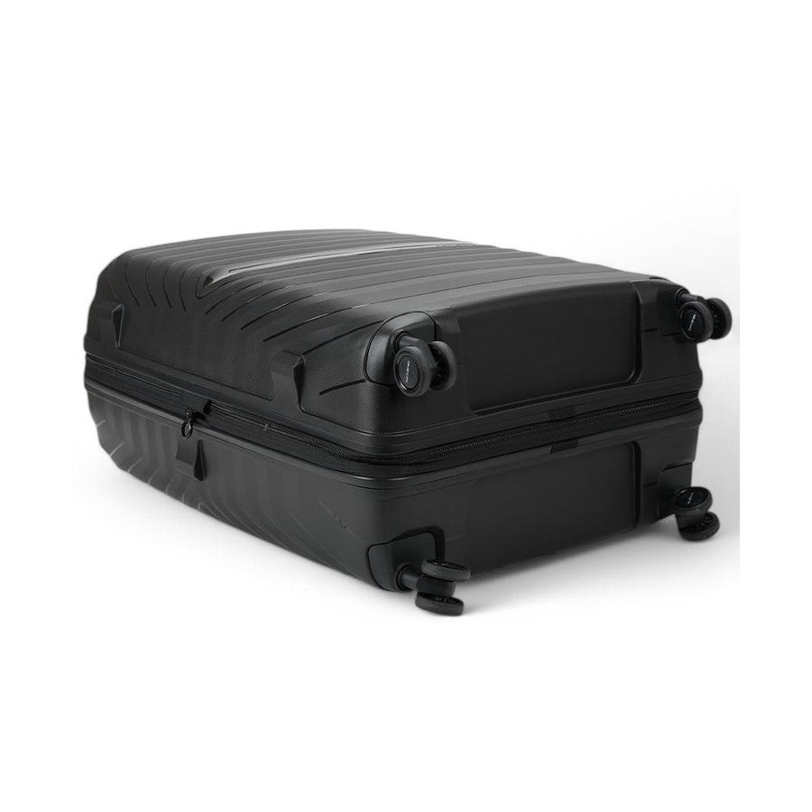 Samsonite Octolite Neo 81cm Hardside Checked Suitcase Black Black