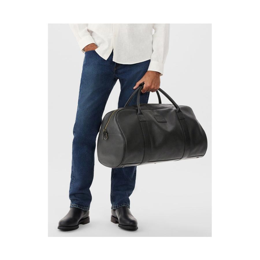RM Williams Hawkesbury Holdall Leather Black Black