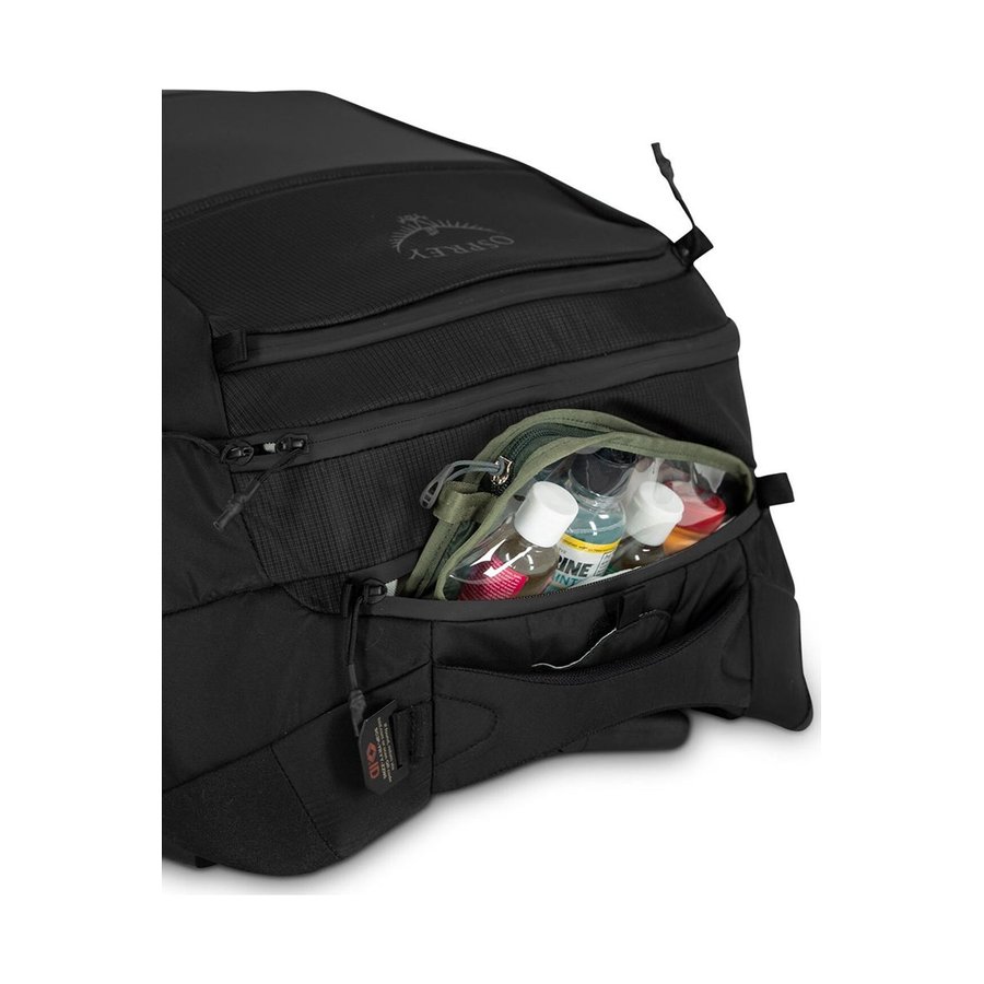 Osprey Ozone 2-Wheel Carry-On 40L Black Black