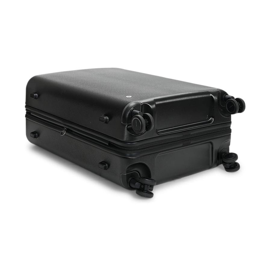 Samsonite Evoa Z 75cm Hardside Checked Suitcase Black Black