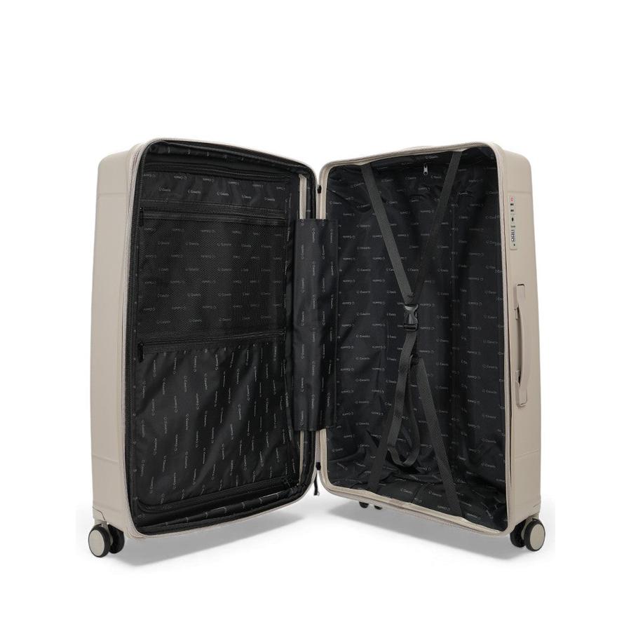 Caselite Quest 56cm, 65cm & 75cm Hardside Luggage Set Beige Beige