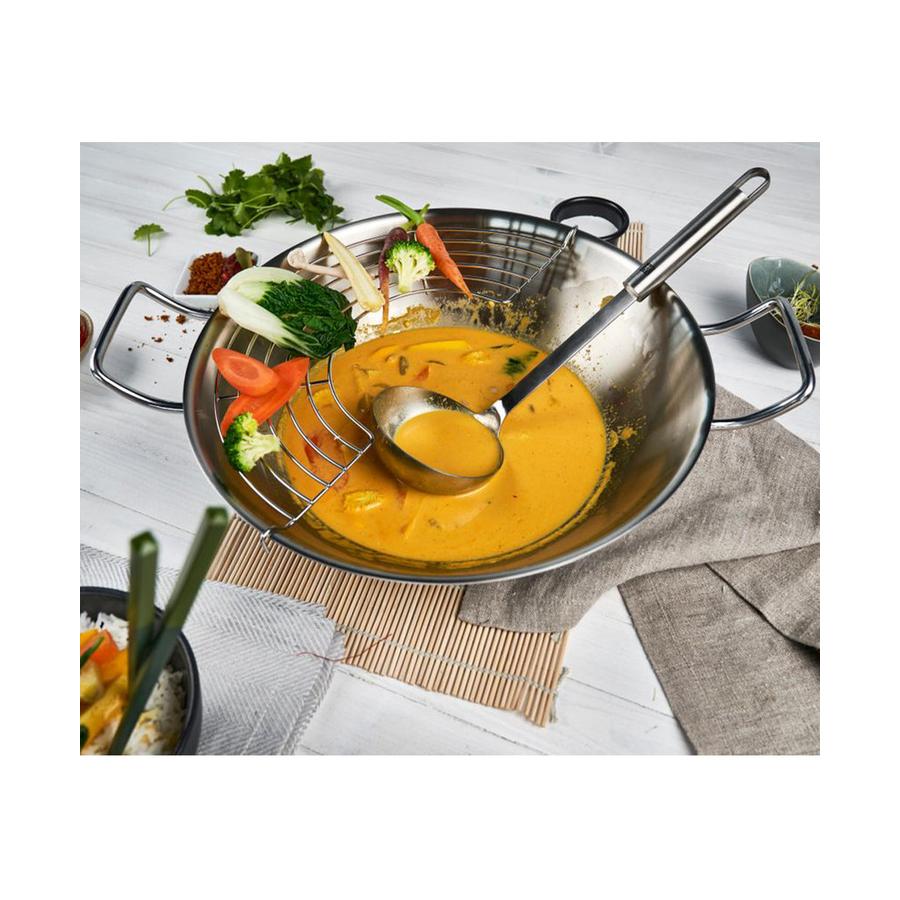 Zwilling 32cm Wok 2 Side Handles Stainless Steel Stainless Steel
