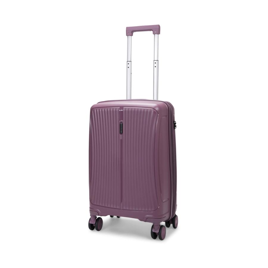 Caselite Quest 56cm Hardside Carry-On Suitcase Purple Purple