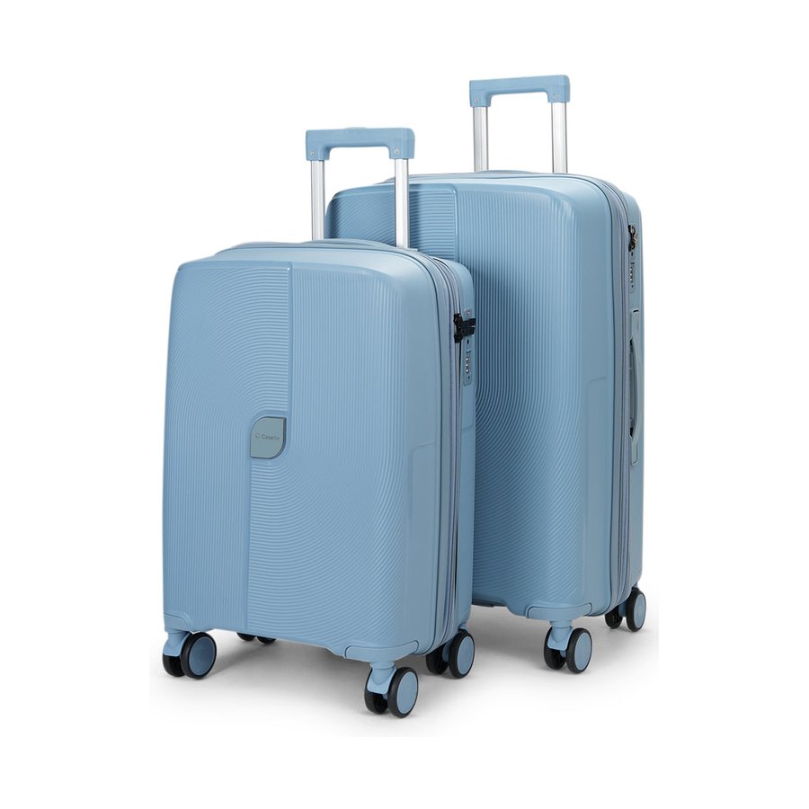 Caselite Aero 56cm & 65cm Hardside Luggage Set Light Blue Light Blue