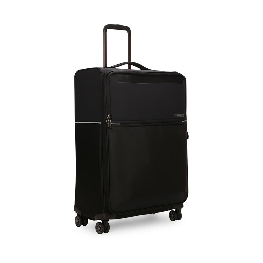 Samsonite 73H 71cm Softside Checked Suitcase Black Black