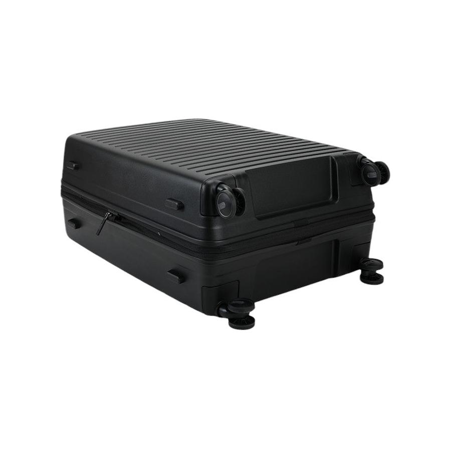 Samsonite Restackd 55cm & 75cm Hardside Luggage Set Black Black