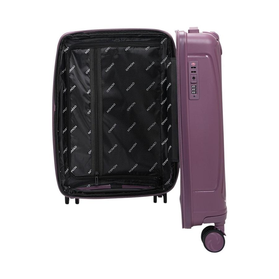 Nomad Quest 56cm Hardside Carry-On Suitcase Purple Purple