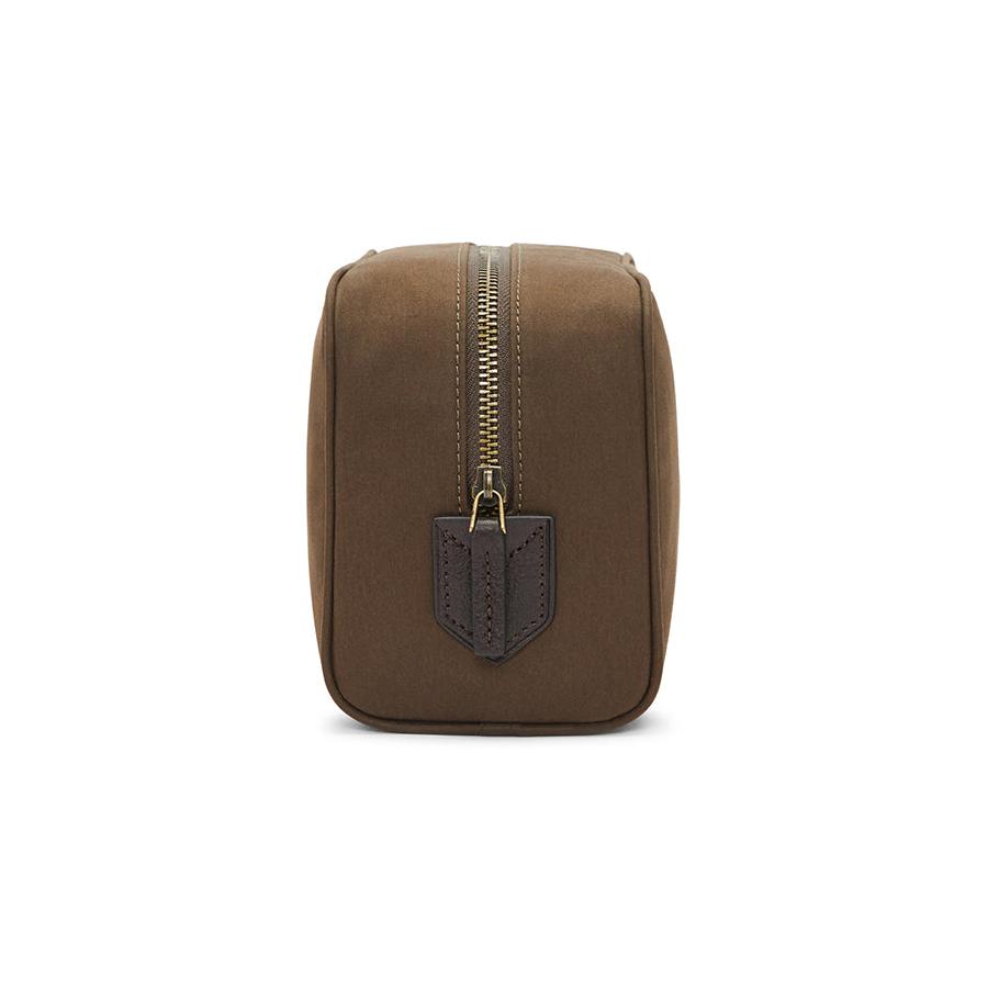 RM Williams Hawkesbury Washbag Dark Brown Dark Brown