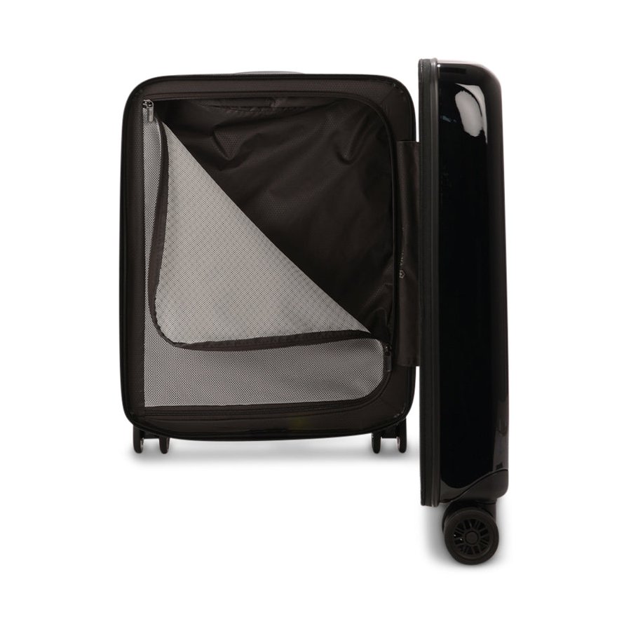 Victorinox Airox 55cm Hardside Carry-On Suitcase Black Black