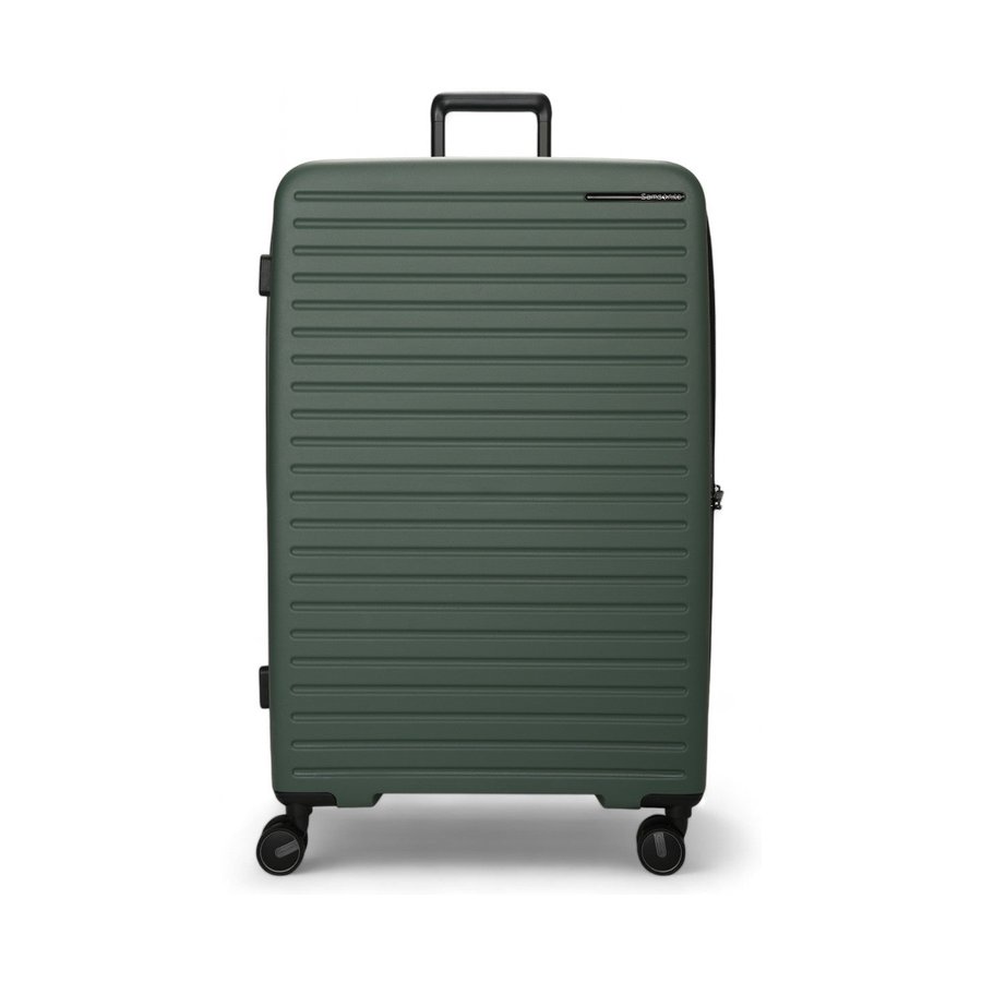 Samsonite Restackd 81cm Hardside Checked Suitcase Sage Sage