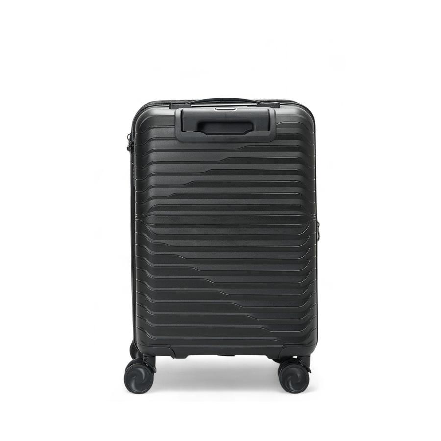 Caselite Summit 56cm Hardside Carry-On Suitcase Black Black
