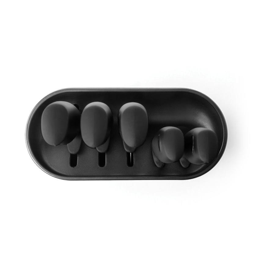 Brabantia Tasty+ Knife Block Plus Knives Dark Grey Dark Grey