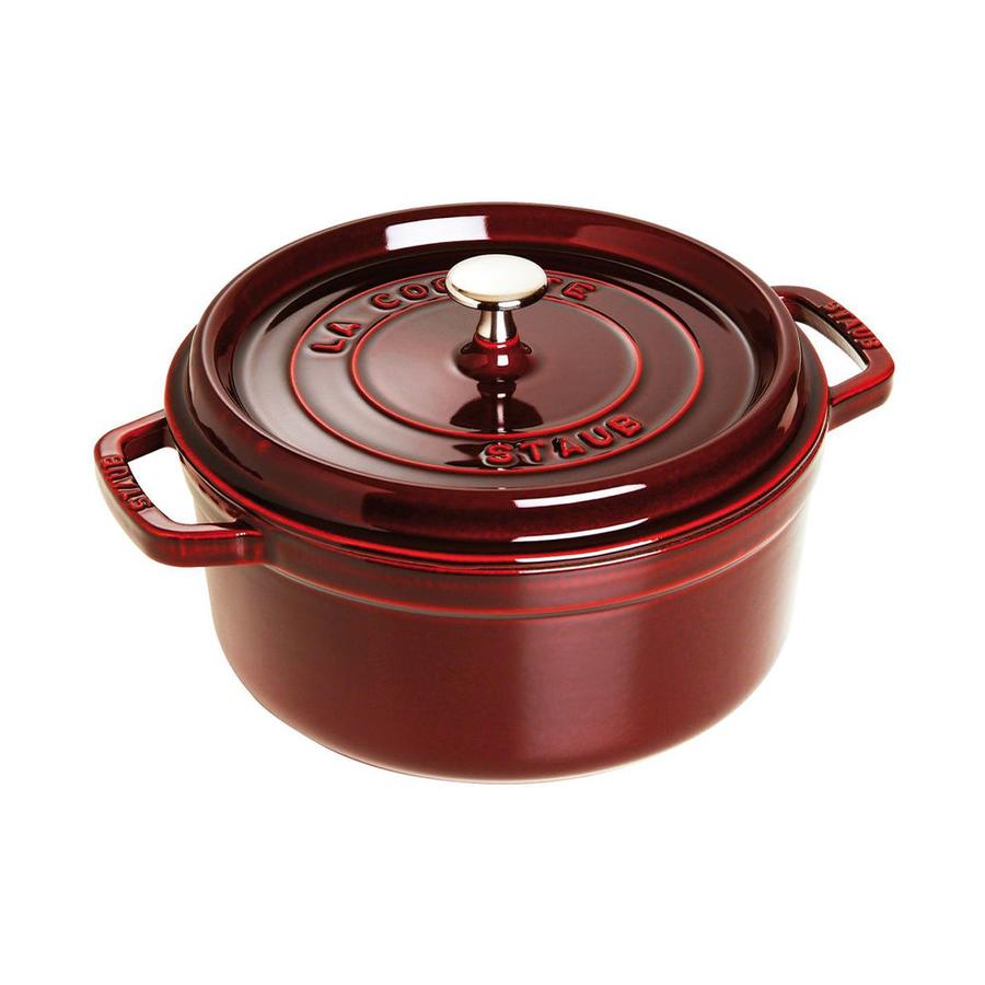 Staub 24cm (3.8L) Round Cocotte Grenadine Grenadine