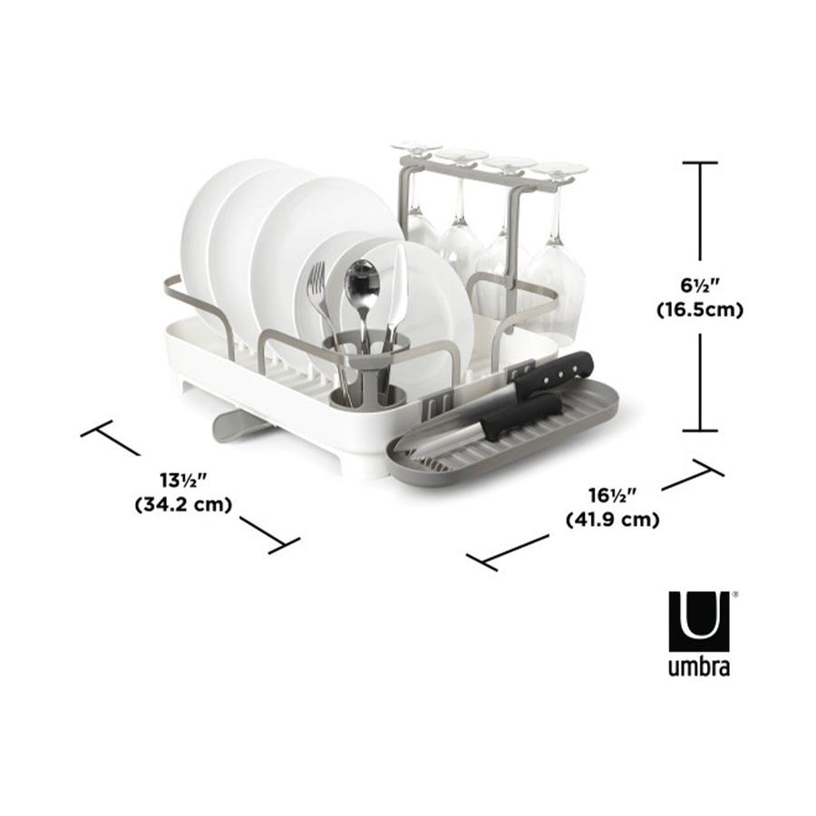 Umbra Holster Dish Rack White White